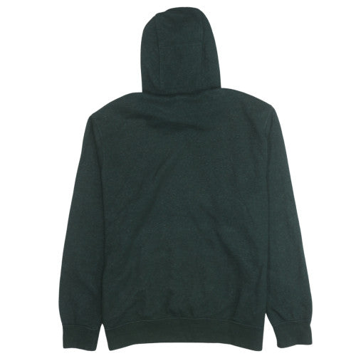Nike Men's Green Pullover Hoodie L Regular Fit Fleece Sweatshirt