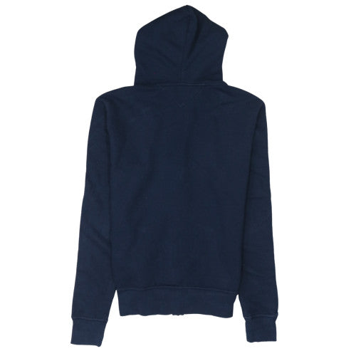 Tommy Hilfiger Men's Blue Full Zip Hoodie S Classic Logo Style