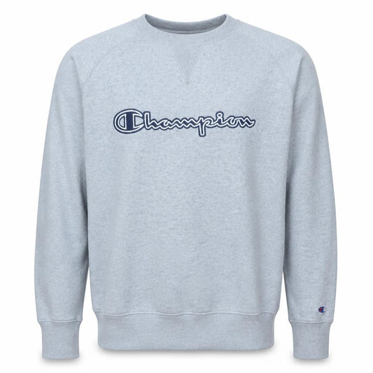 Champion Men's Grey XL Pullover Sweatshirt Embroidered Logo