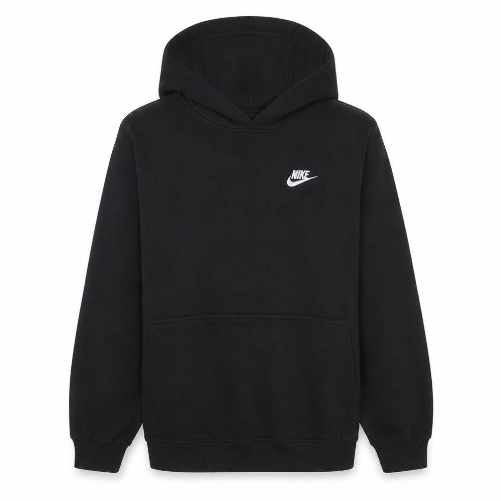 Nike Boys Black XL Pullover Hoodie Fleece Sweatshirt 158-170cm