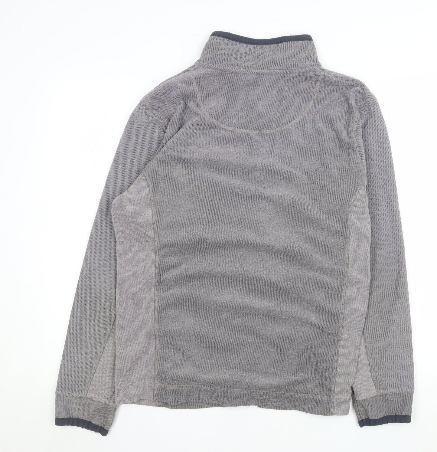 Weird Fish Men's Grey Full Zip Fleece Jacket Size M Outdoor Wear