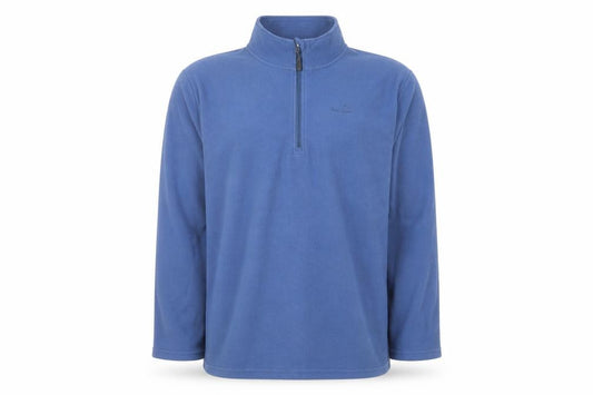 Peter Storm Men's Blue Fleece Sweatshirt XL 1/2 Zip Pullover