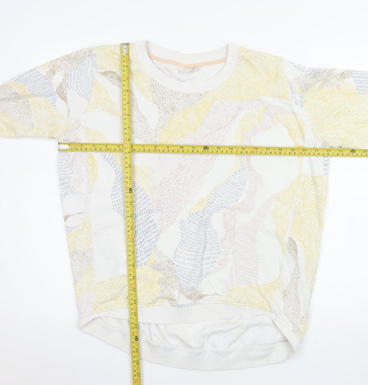 Nümph Women's Multicoloured Crew Neck Pullover Sweatshirt Size S