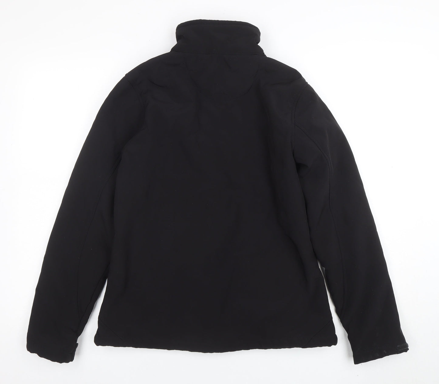 Regatta Womens Black Softshell Jacket Size 12 Water Resistant