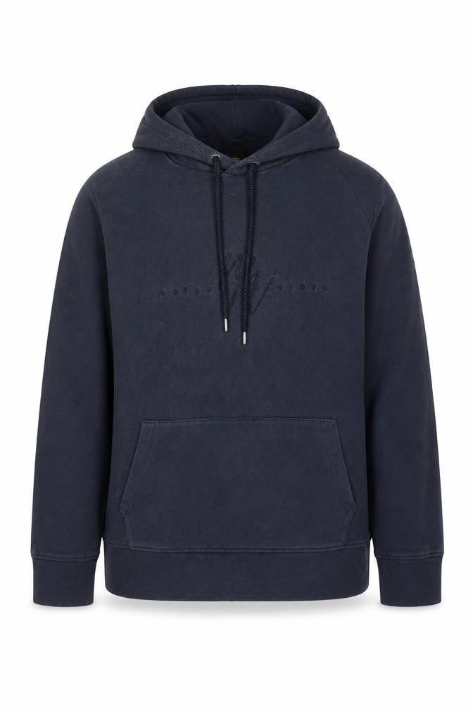 River Island Men’s Blue XS Pullover Hoodie with Logo