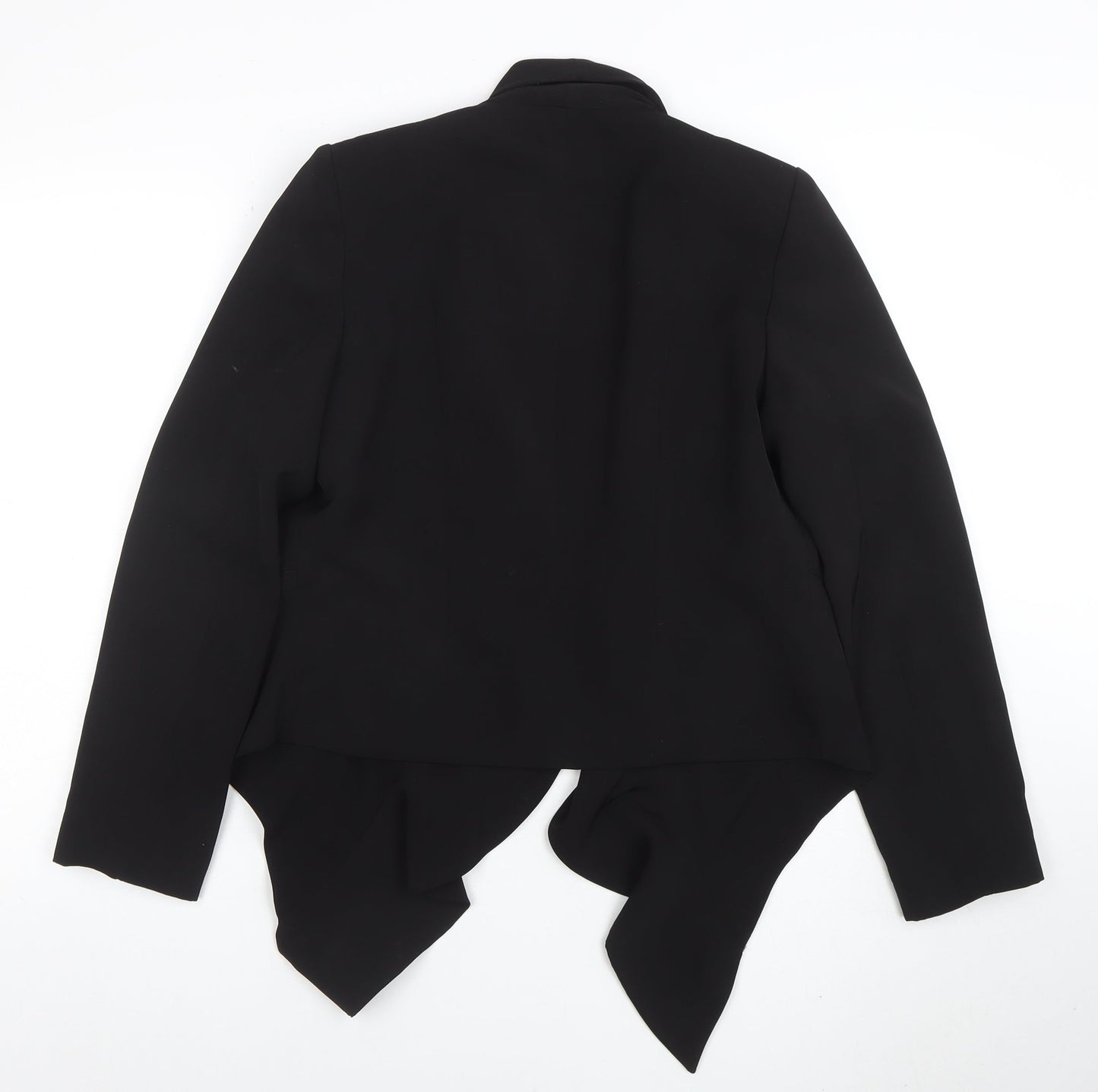 Papaya Women’s Black Shawl Collar Tailored Blazer Size 12