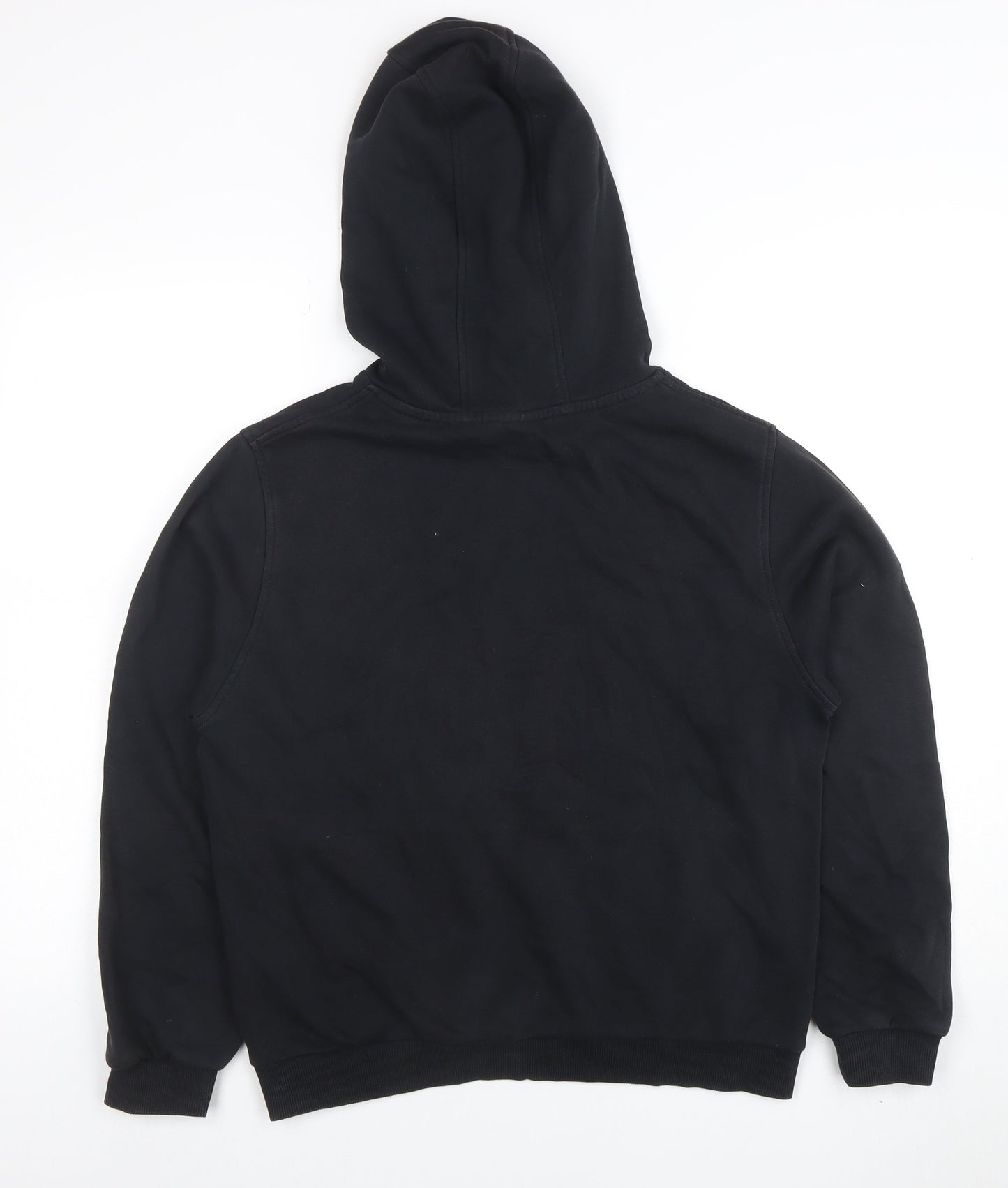 Nike Boys Black Pullover Hoodie XL Cotton Blend with Logo Detail