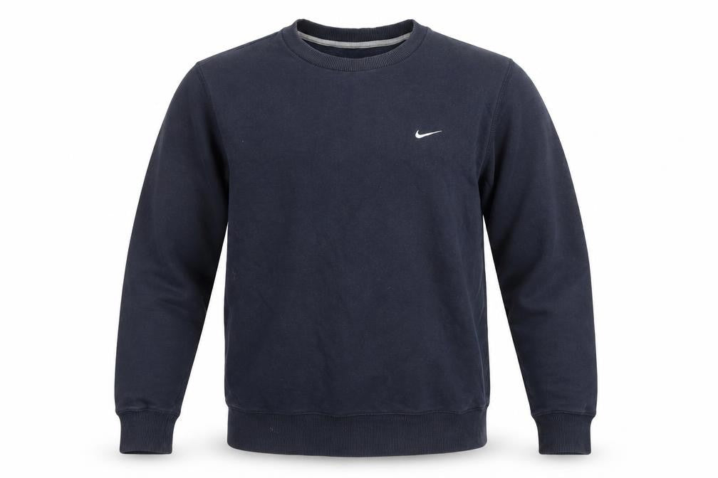 Nike Men's Blue Crew Neck Pullover Sweatshirt M