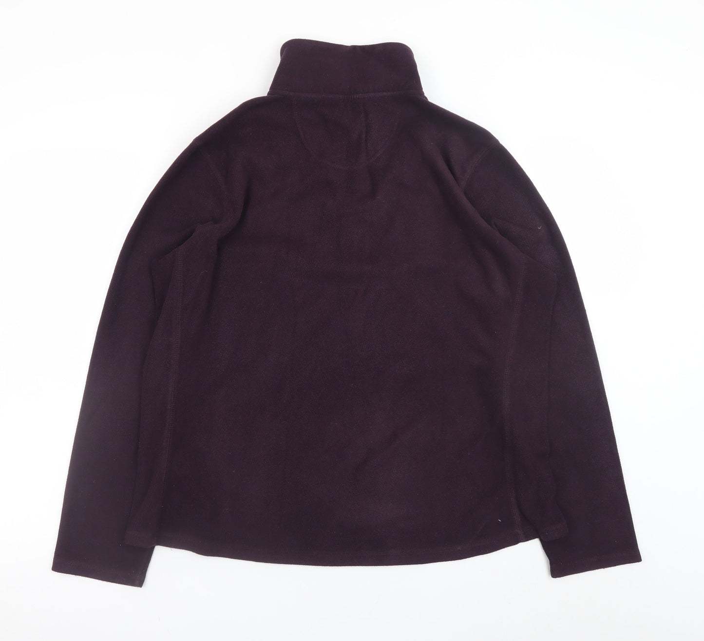 GAP Women's Purple Fleece 1/4 Zip Pullover Sweatshirt Size XL