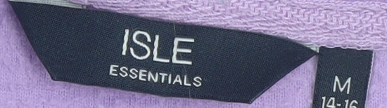 ISLE Essentials Women’s Purple Fleece Waistcoat Bodywarmer Size 14