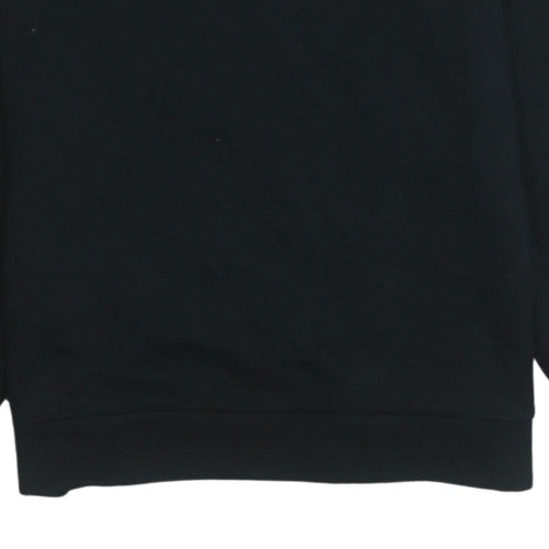 Puma Men's Black XL Crew Neck Pullover Sweatshirt Sportswear Fleece