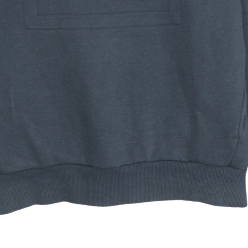 Puma Men's Blue Pullover Hoodie M Regular Fit Sportswear