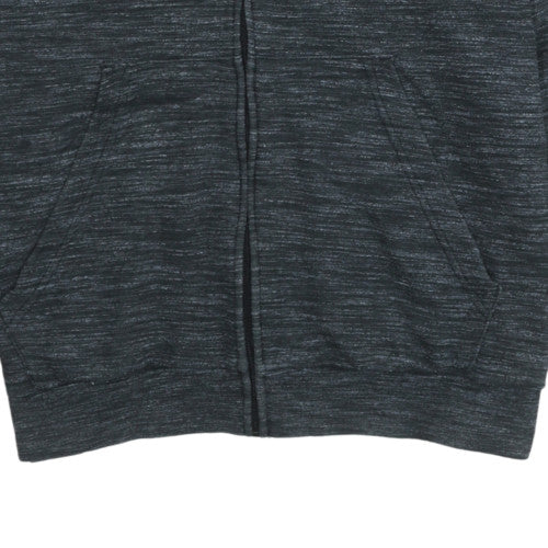Adidas Men’s Grey Full Zip Hoodie XL Sportswear Sweatshirt
