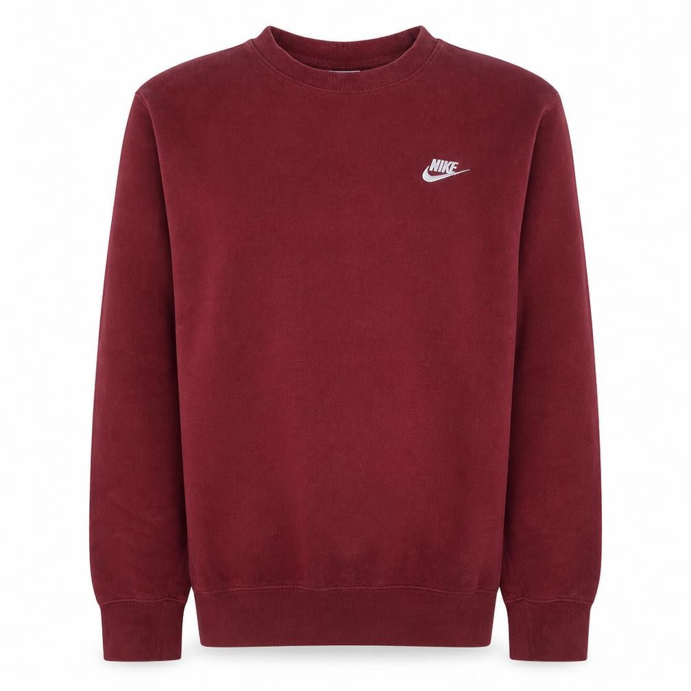 Nike Men's Red Crew Neck Pullover Sweatshirt XS