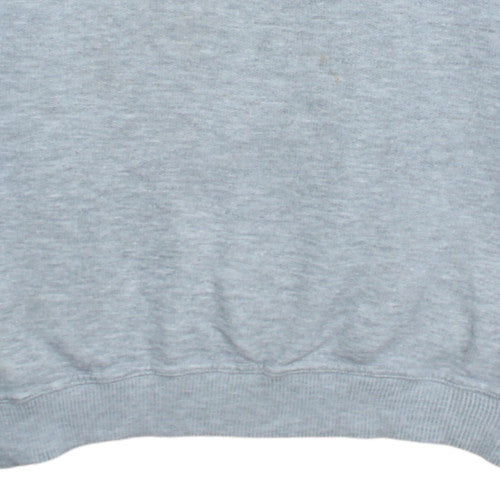 Umbro Men's Grey L Crew Neck Pullover Sweatshirt Vintage Sportswear