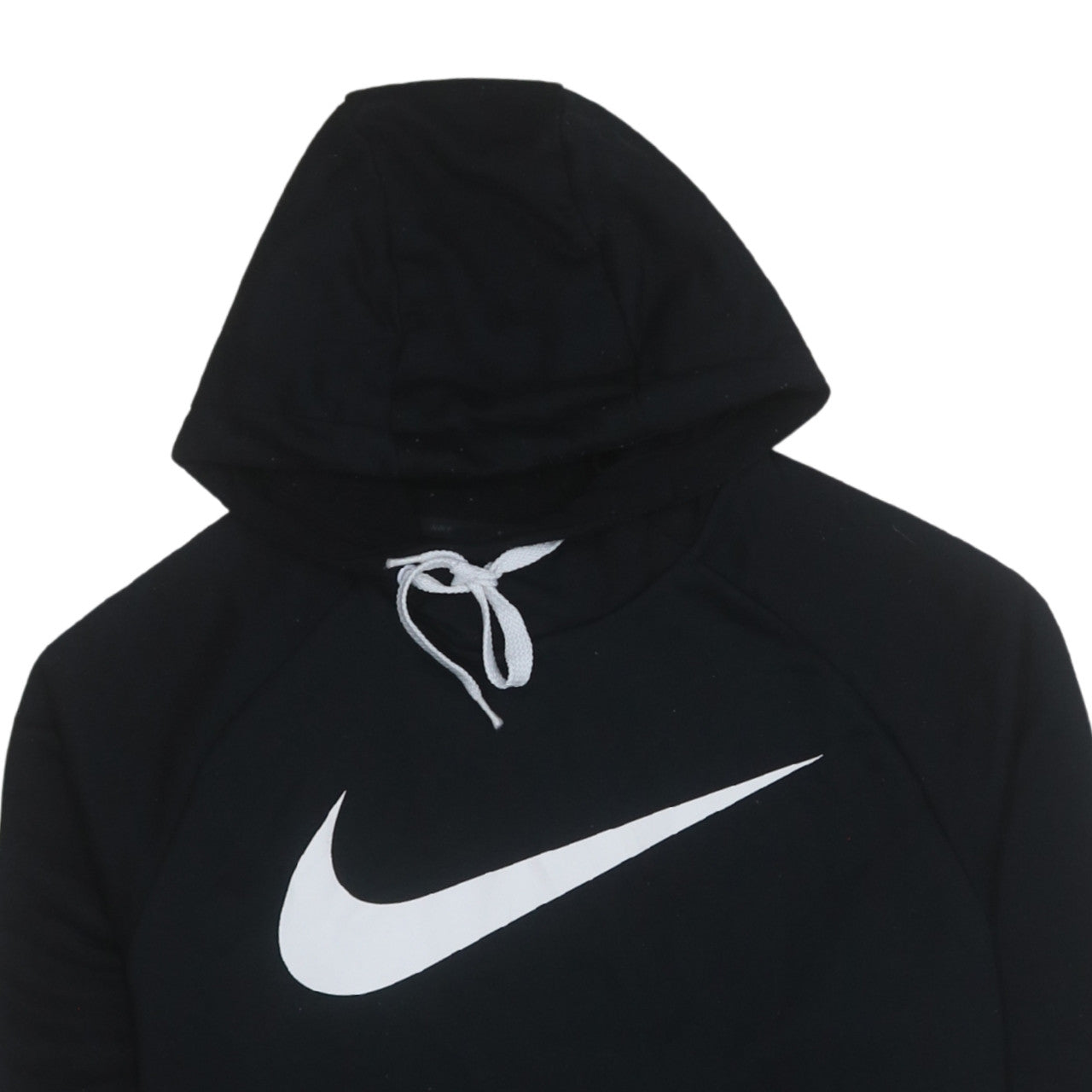 Nike Men Black Pullover Hoodie Medium Dri-FIT Sports Fleece