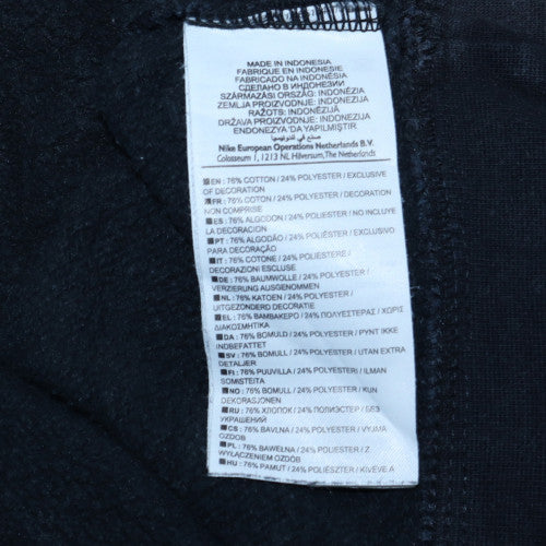 Nike Men's Black Small Pullover Hoodie Dri-Fit Sportswear