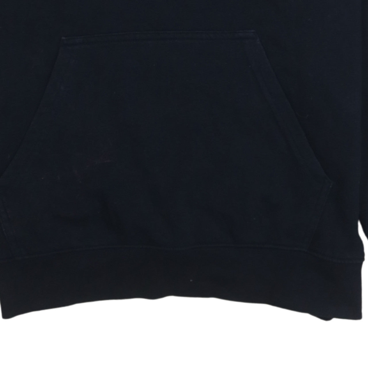 Champion Men's Black Pullover Hoodie Large Logo Fleece Sweatshirt