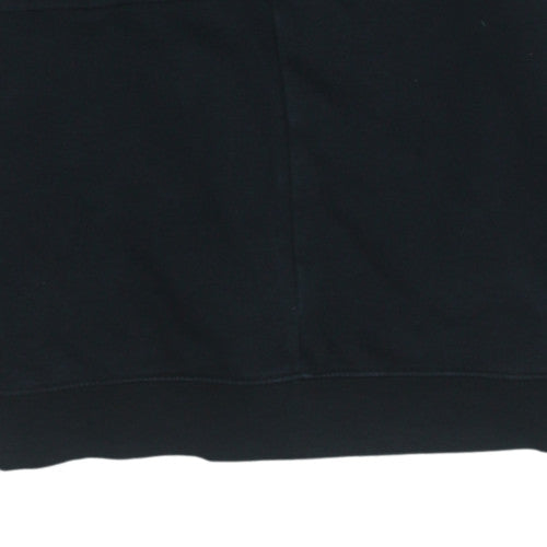 Nike Boys Black XL 158-170cm Logo Crew Neck Sweatshirt