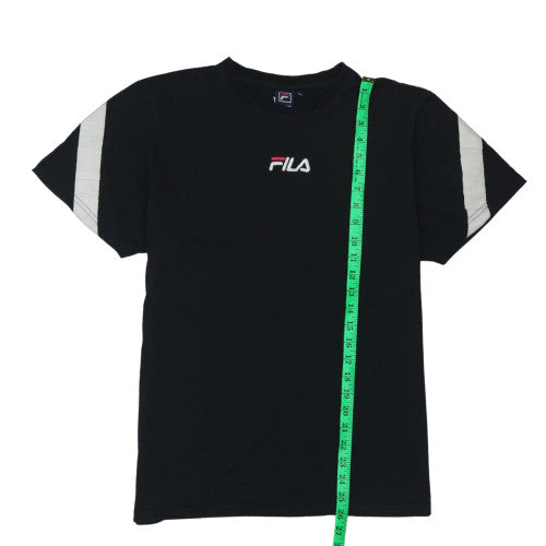 Fila Men's Black L Short Sleeve Crew Neck Sports T-Shirt