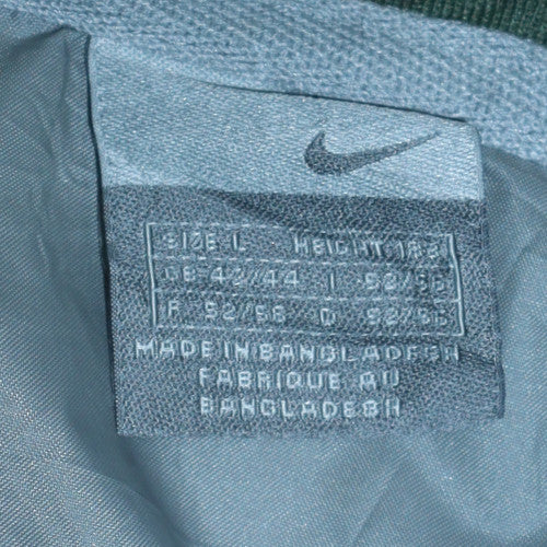 Nike Men’s Grey Windbreaker Jacket L Retro Sports Outdoor