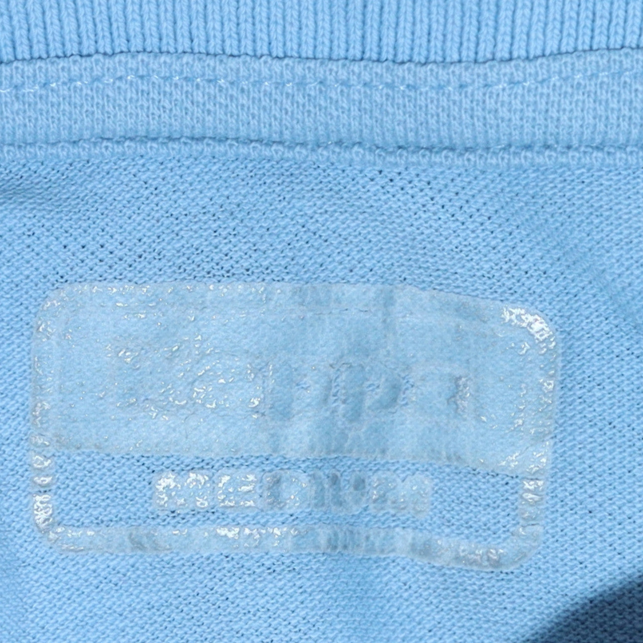 Kappa Men’s Blue Cotton Short Sleeve Polo Shirt Medium