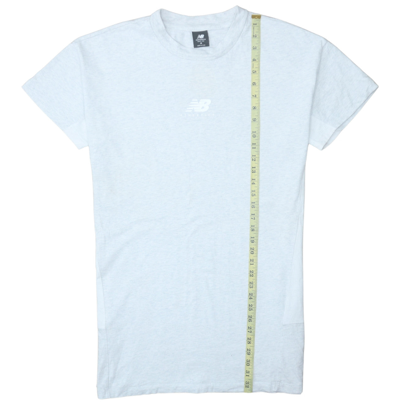 New Balance Men's Grey Medium Athletic Short Sleeve T-Shirt