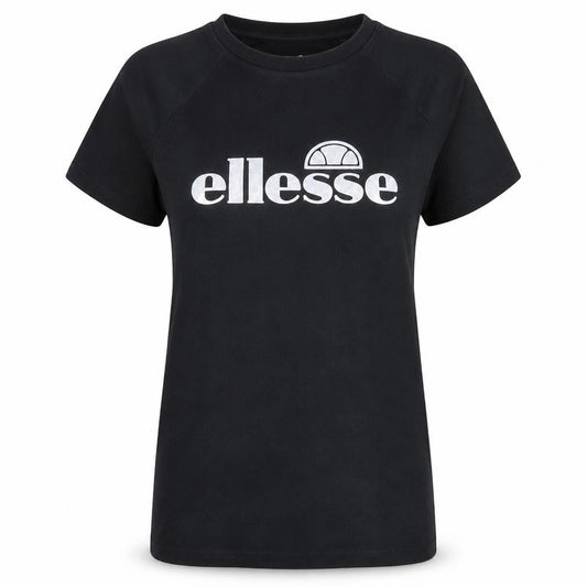 Ellesse Womens Black Cotton Short Sleeve T-Shirt Size 12