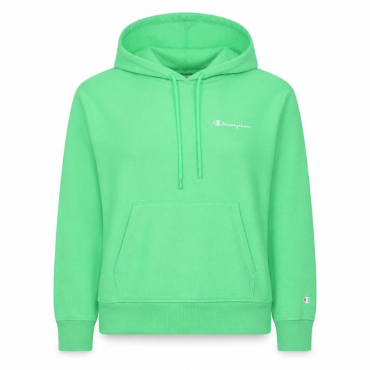 Champion Womens Green XS Pullover Hoodie Cotton Blend Casual