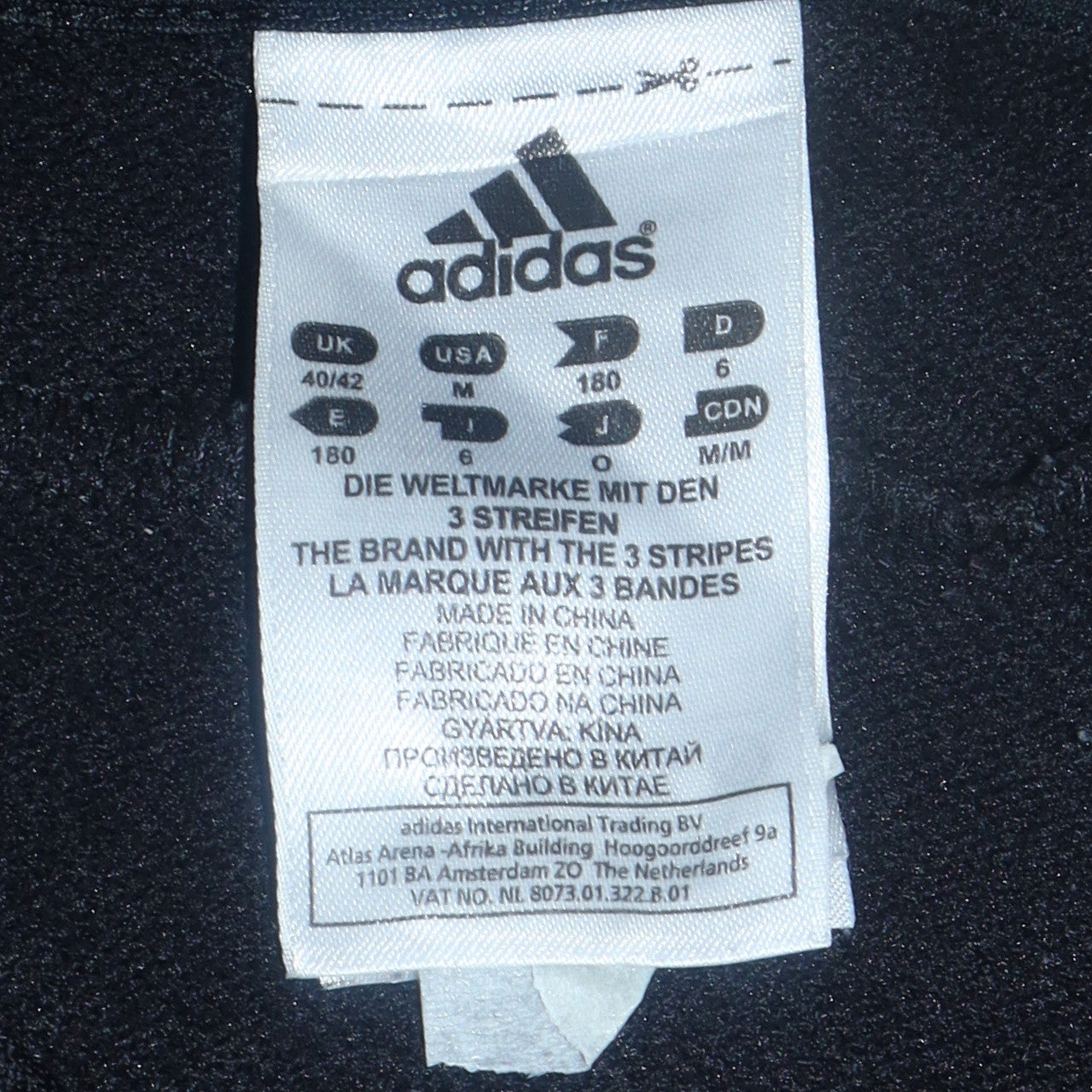 Adidas Men's Black Pullover Sweatshirt M Climalite Football Training Top