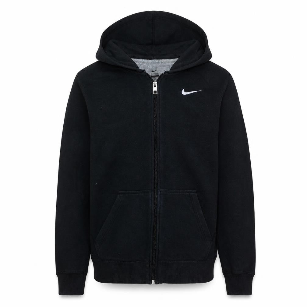 Nike Teens Black Full Zip Hoodie XL Fleece Sweatshirt