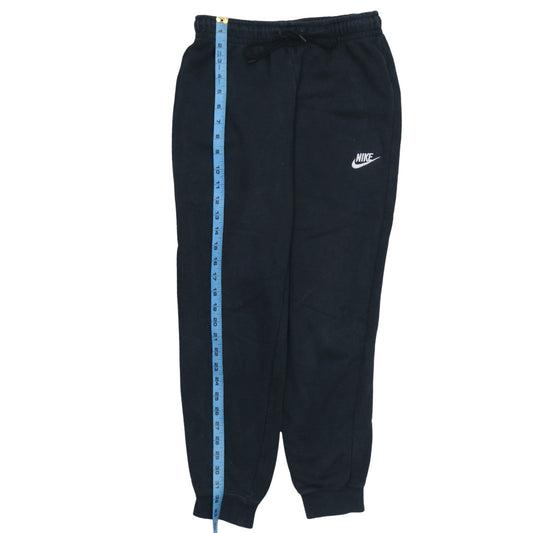 Nike Men Black Sweatpants Small Fleece Joggers Elastic Waist