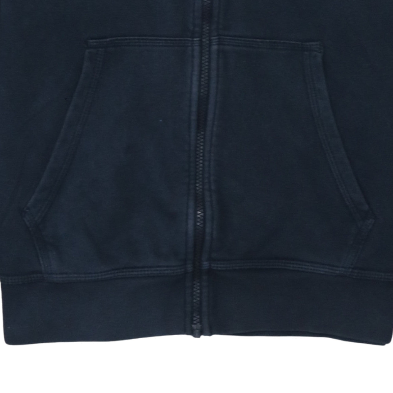 Nike Men's Black Full Zip Hoodie Medium Fleece Sportswear