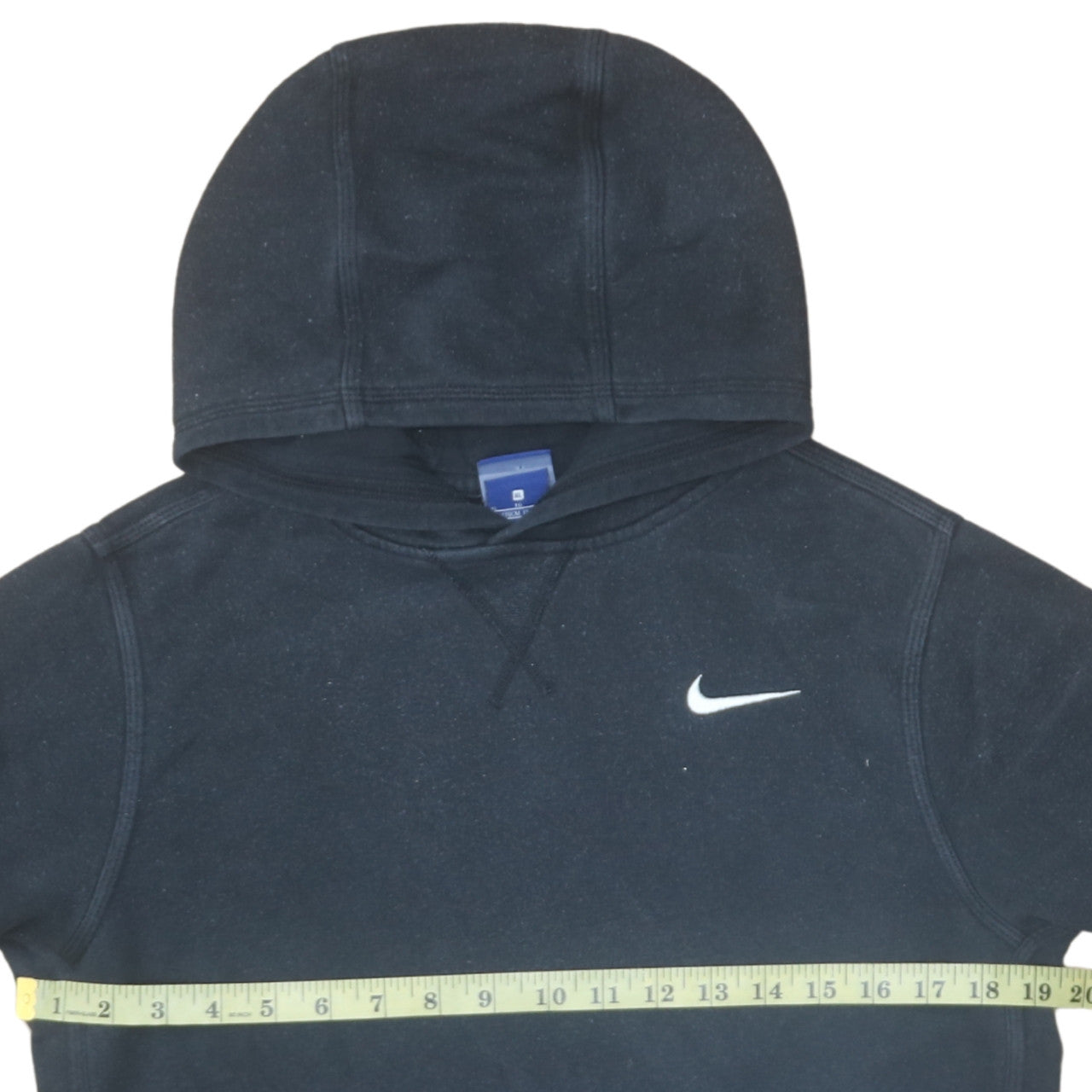 Nike Boys Black Pullover Hoodie XL 13-15 Years Fleece Lined Sportswear