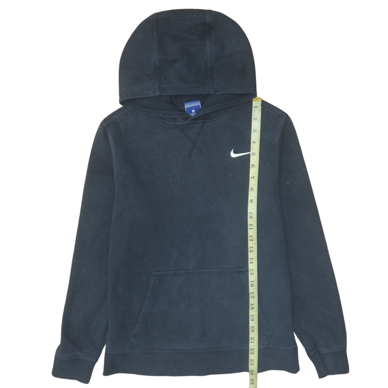 Nike Boys Black Pullover Hoodie XL 13-15 Years Fleece Lined Sportswear