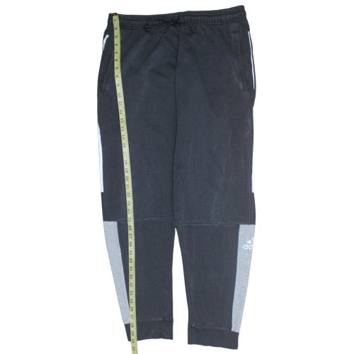 Adidas Men's Black XL Jogger Sweatpants Tapered Fleece Trousers