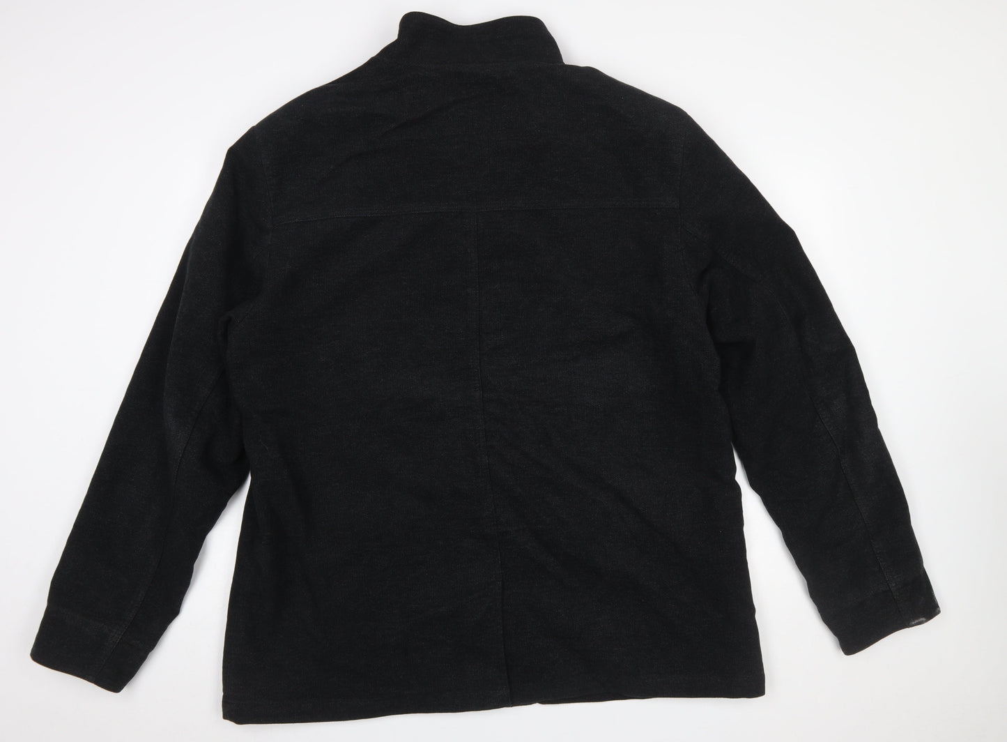 Next Men's Black 2XL Italian Moleskin Military Jacket