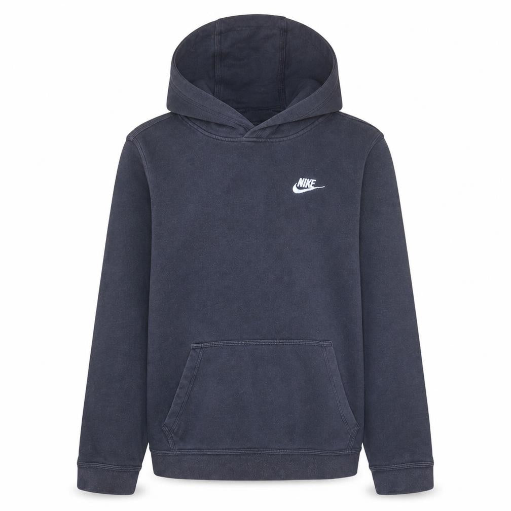 Nike Boys Black XL Pullover Fleece Hoodie Sweatshirt with Logo