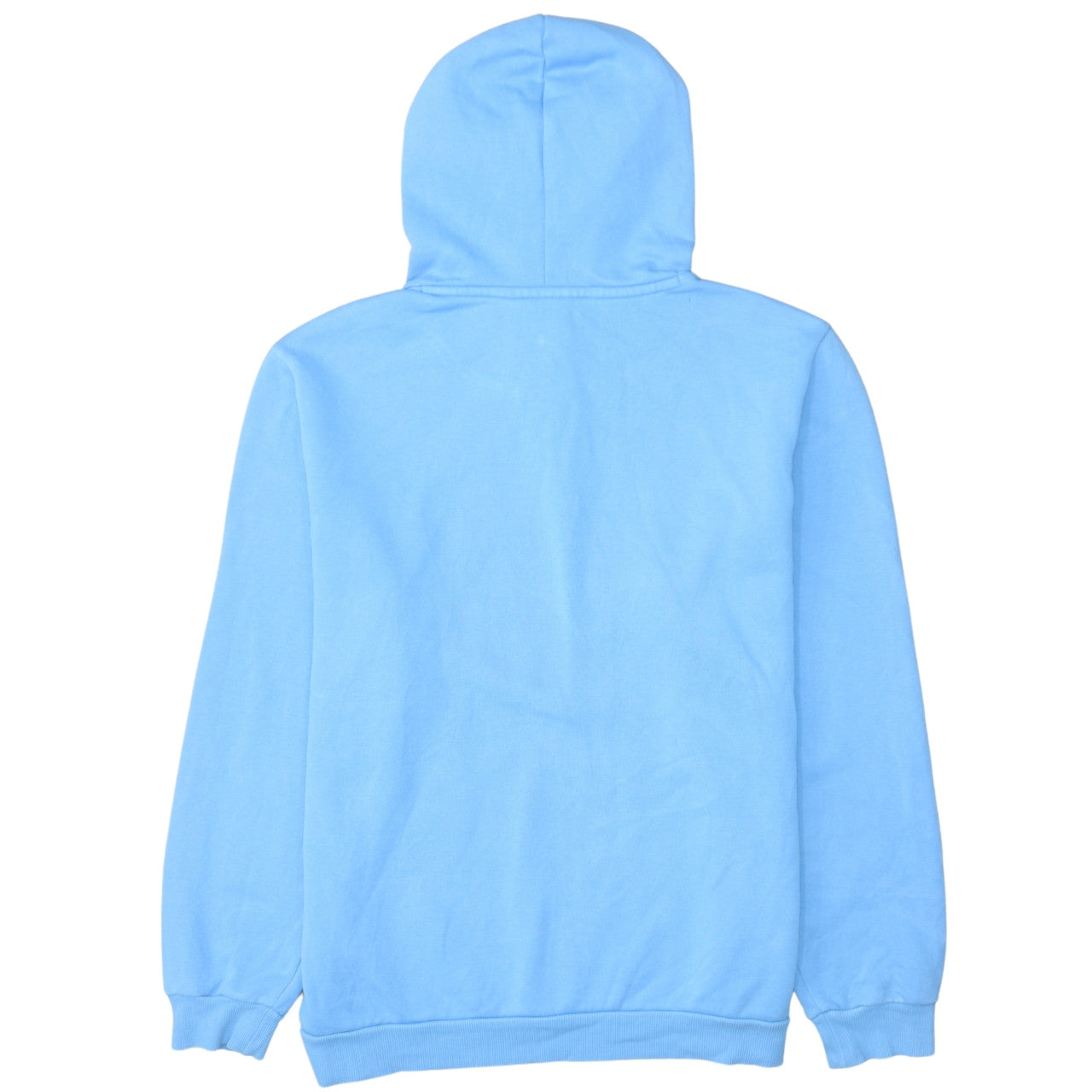 Puma Men's Blue Pullover Hoodie L Logo Fleece Sweatshirt