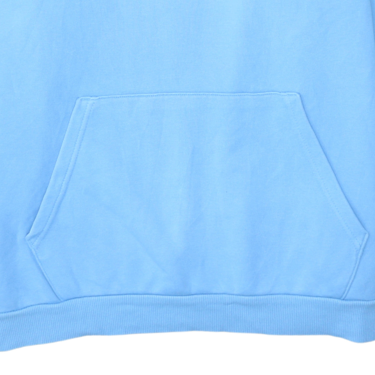 Puma Men's Blue Pullover Hoodie L Logo Fleece Sweatshirt