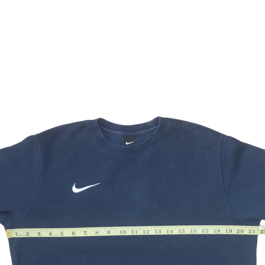 Nike Men's Blue Crew Neck Pullover Sweatshirt Size M