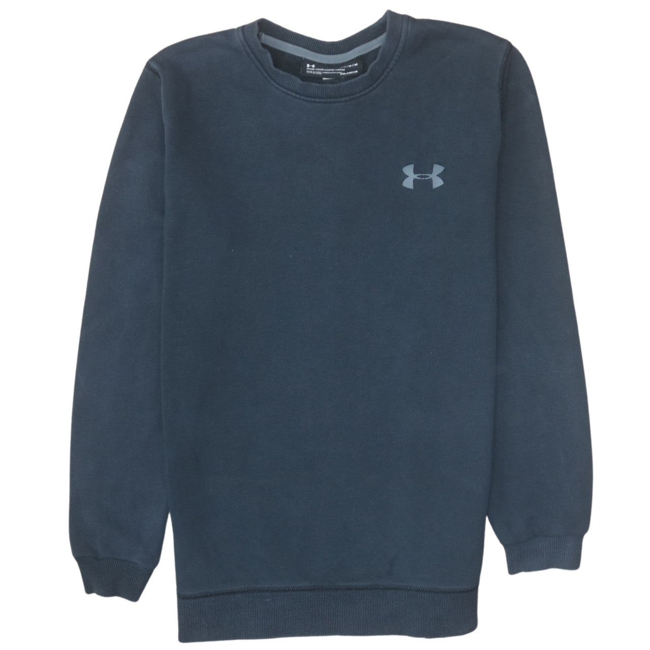 Under Armour Men’s Blue ColdGear Fitted Crew Sweatshirt Medium
