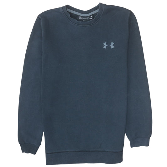 Under Armour Men’s Blue ColdGear Fitted Crew Sweatshirt Medium