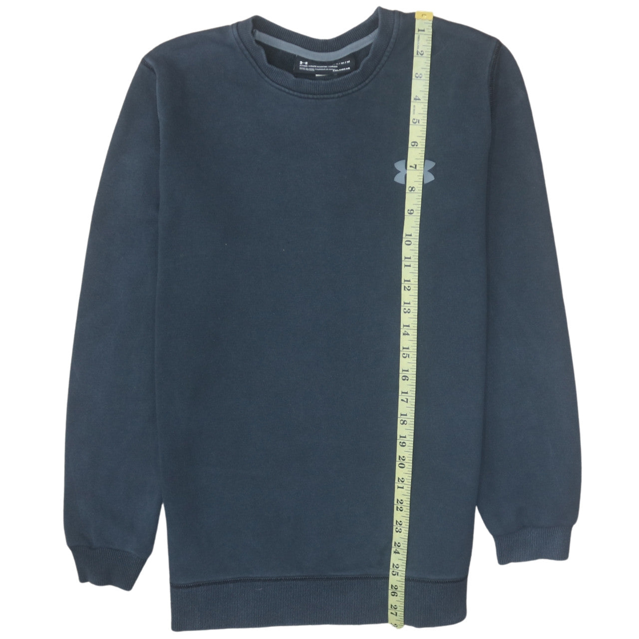Under Armour Men’s Blue ColdGear Fitted Crew Sweatshirt Medium