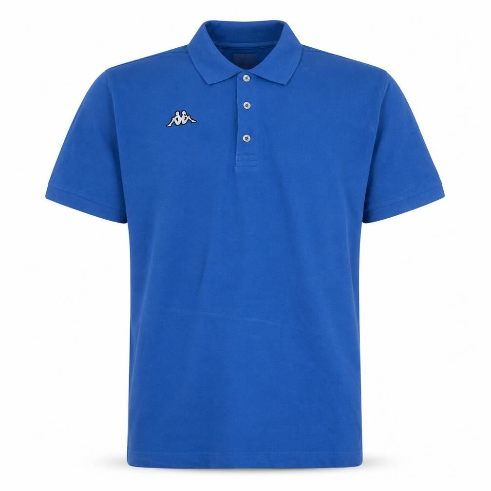 Kappa Men's Blue XL Short Sleeve Cotton Polo Shirt
