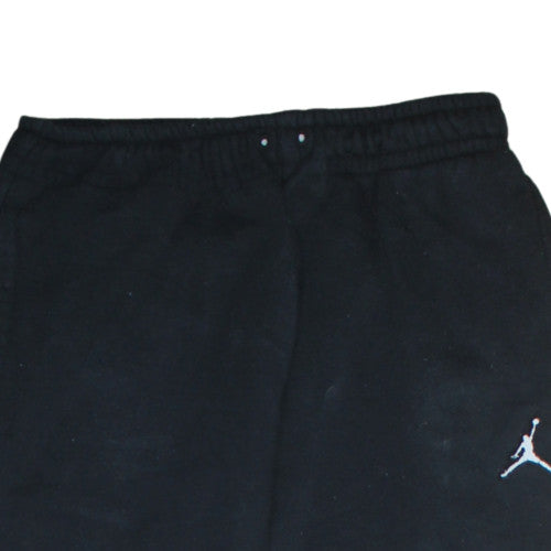 Jordan Boys Black Fleece Sweatpants 10 Years Regular Fit Activewear