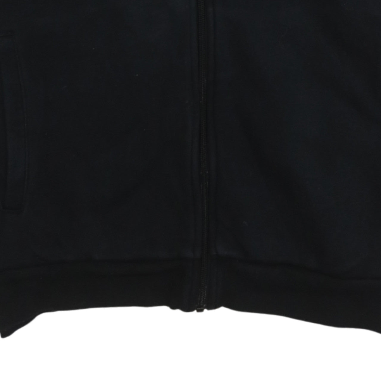 Adidas Men's Black Full Zip Hoodie L Fleece Sportswear