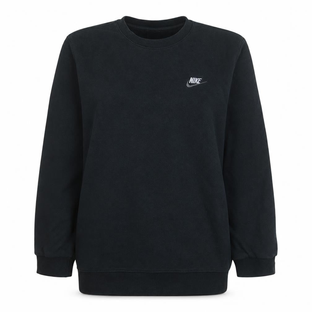 Nike Women's Black Small Pullover Crew Neck Sweatshirt
