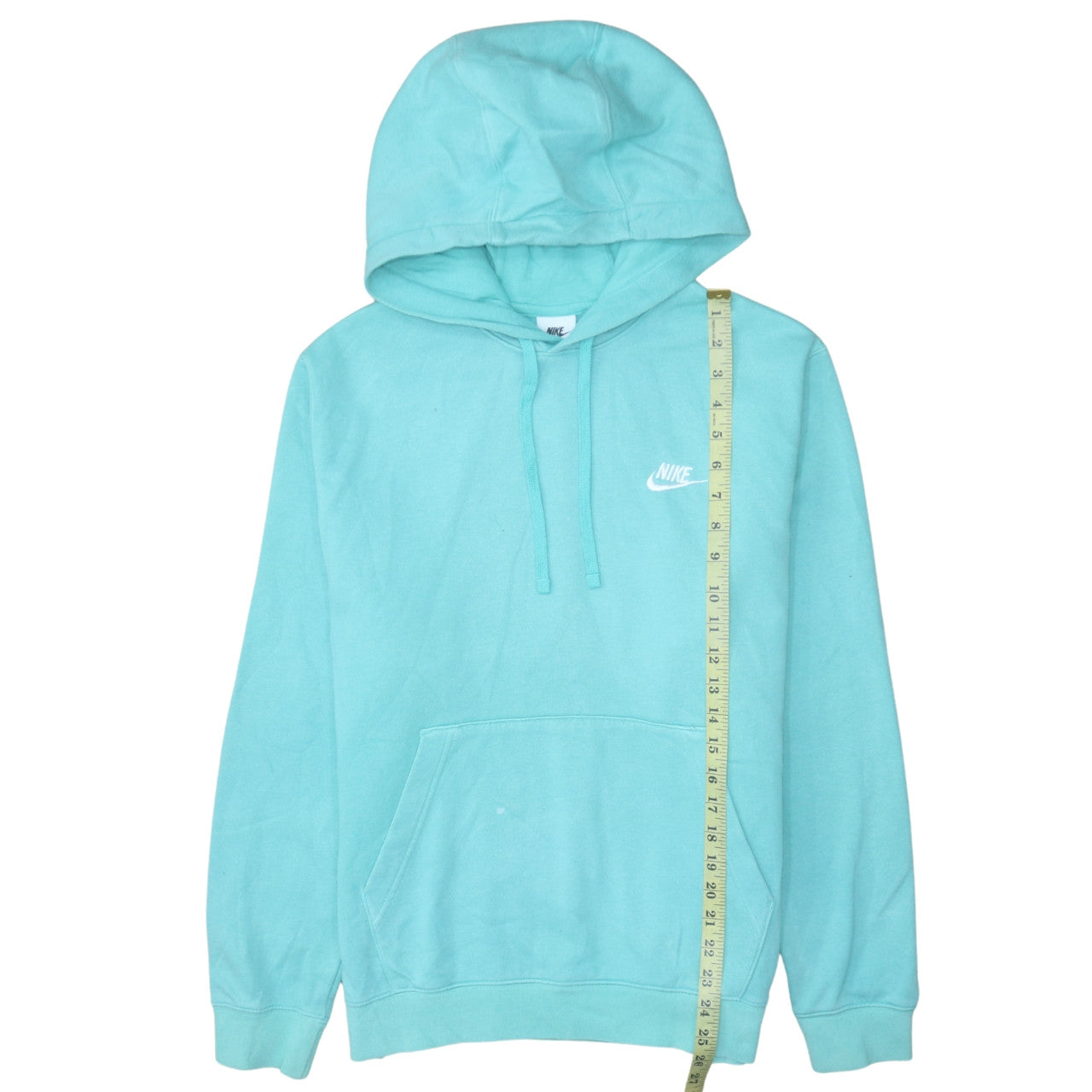 Nike Men's Blue Pullover Hoodie Size S Regular Fit Sports Style