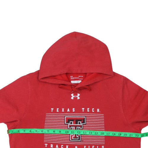 Under Armour Men’s Red Texas Tech Pullover Hoodie Size M